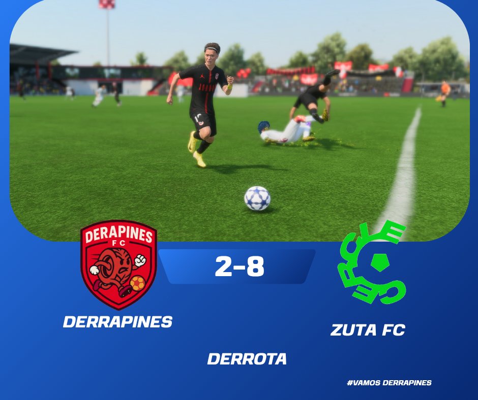DerrapinesFC's tweet photo. FUERTE GOLPE DE REALIDAD
PRIMER DERROTA EN CUARTA DIVISION
APRENDEREMOS DE NUESTROS ERRORES
#VAMOSDERRAPINES https://t.co/13RRJBwAgB