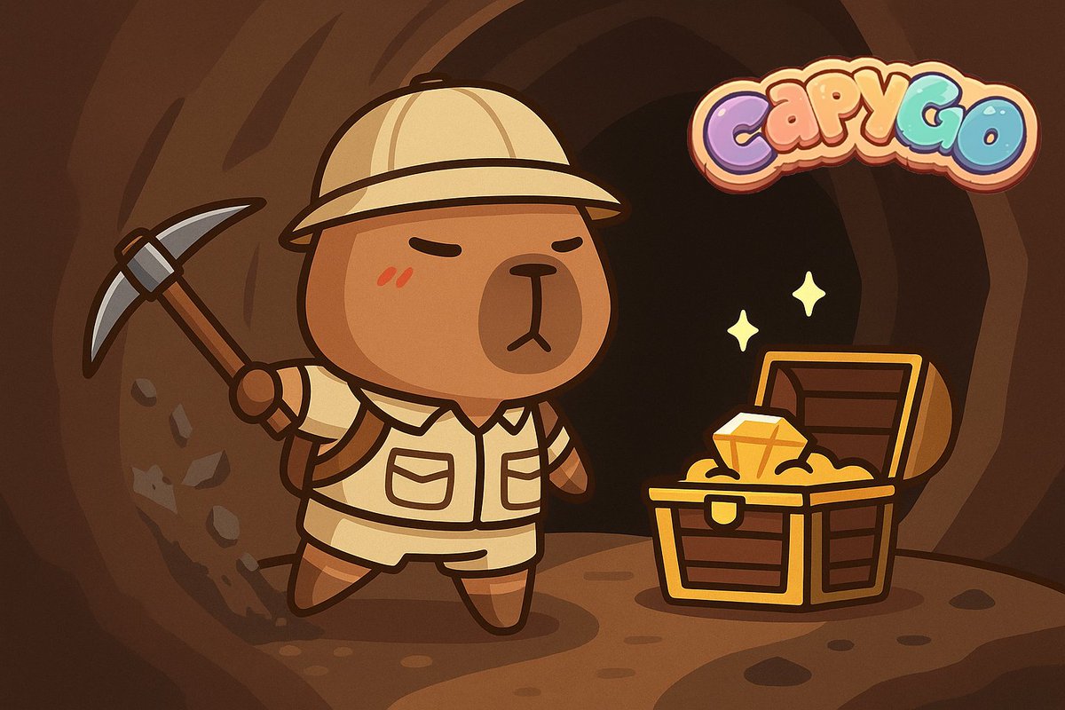 dragon46495949's tweet image. Do you know CapyGo?
Come and mine $CAPY with CAPY.
You're sure to find treasure!
@Capygoio #CapyMemeContest @movementlabsxyz