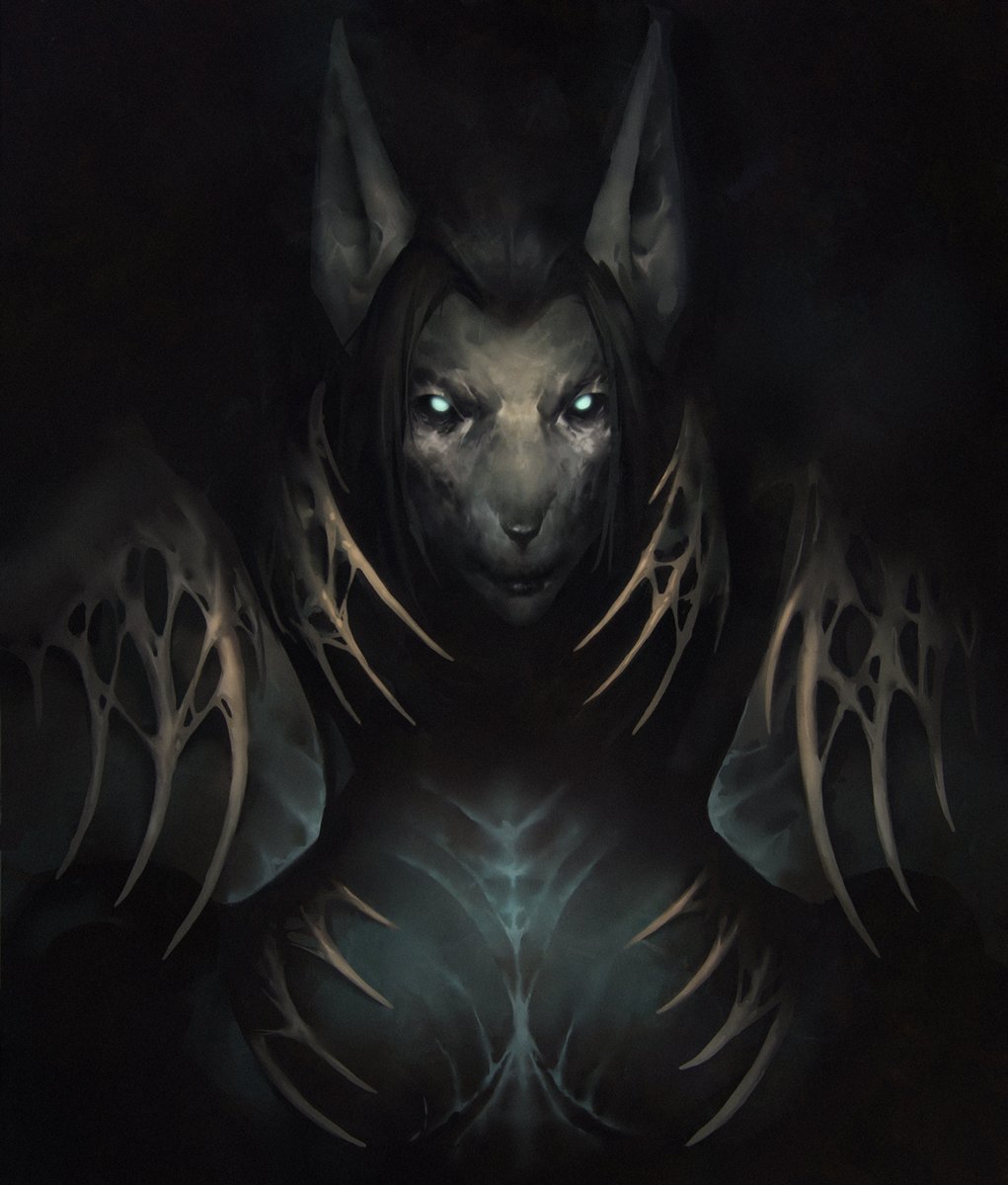 dark portrait