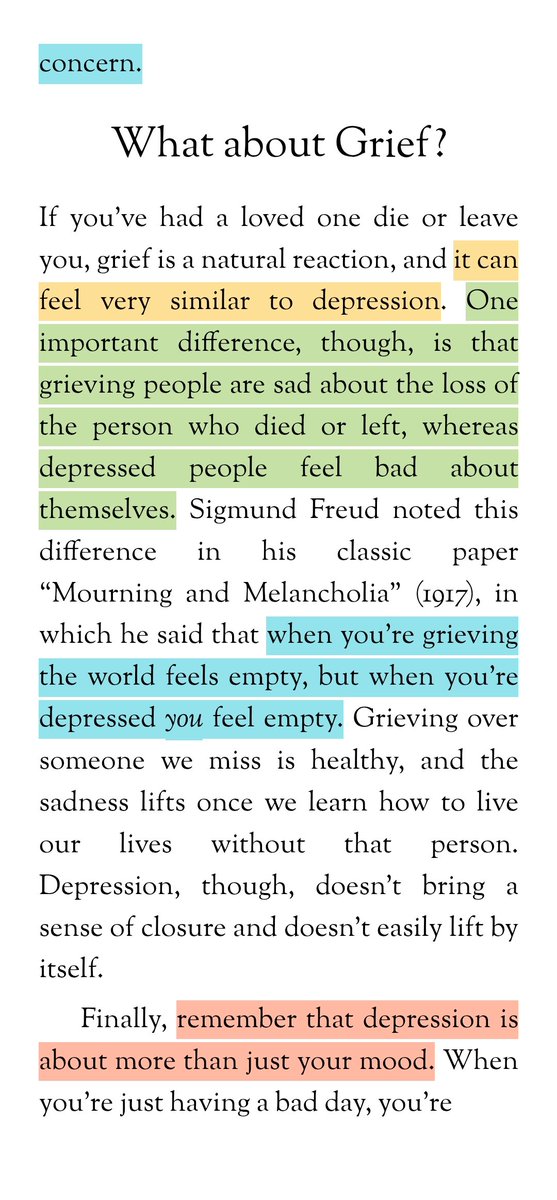 bluesunkiss_'s tweet image. Sarannya bagus bgt, karena psikologku pun menyarankan untuk 'melakukan apa yang gak mau kamu lakukan' ketika lagi depresi (most of suicidal thoughts lahir karena depresi).

Tapi ingat, depresi ≠ gak happy. It's more than just a mood.