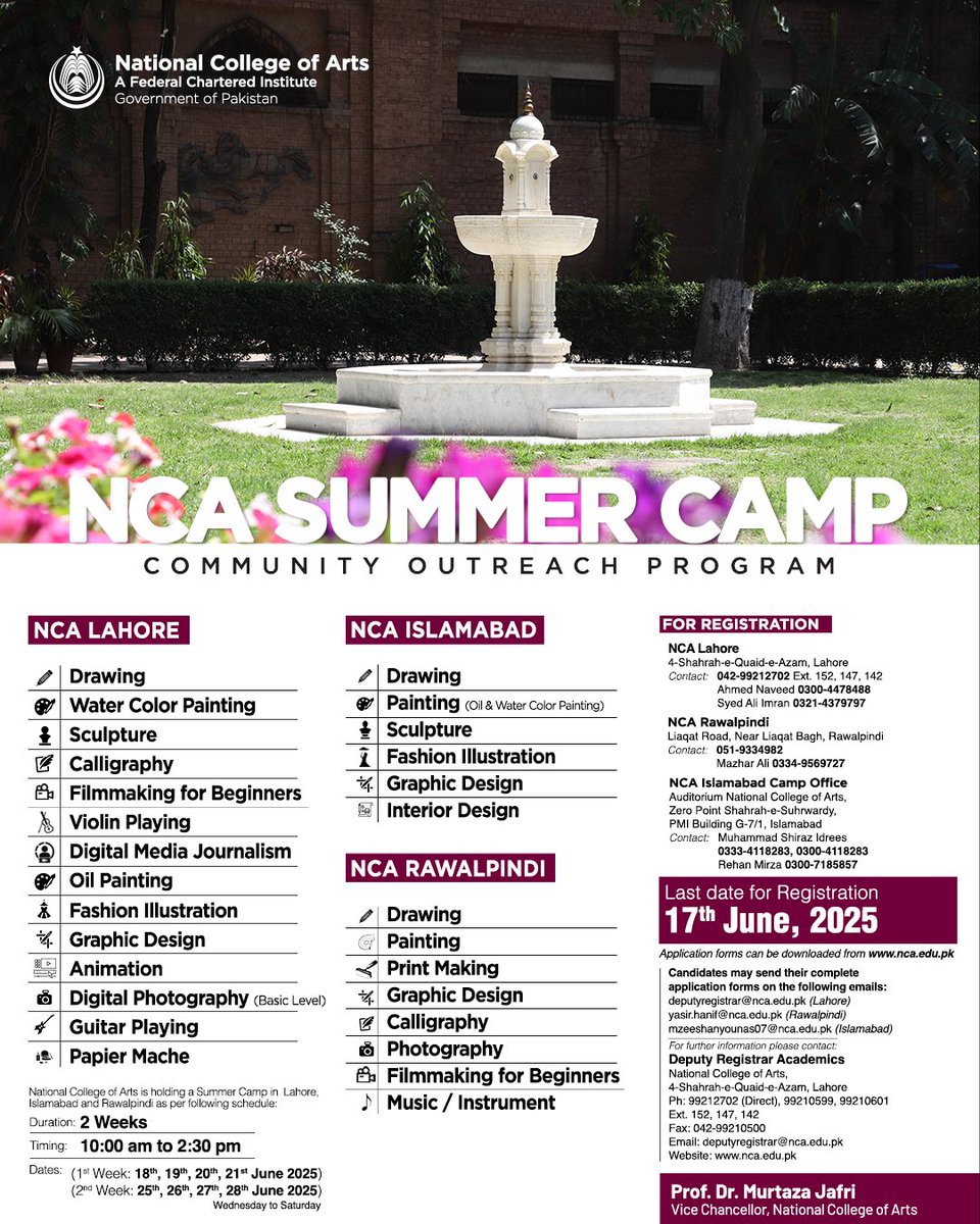 Admissions Open