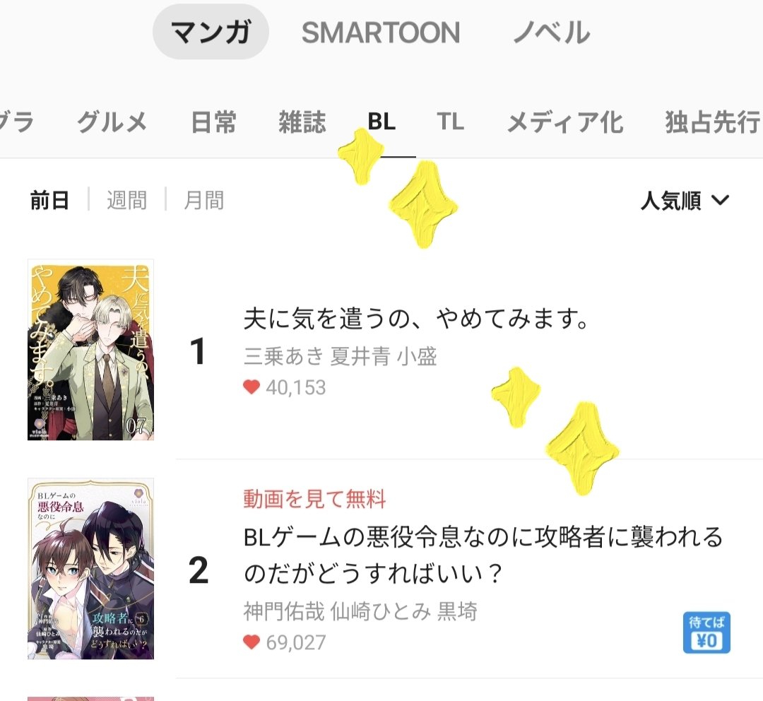 ／
📢ランキング情報✨
＼
ヴィオラコミックスの２作品が
#ピッコマ 様でランクイン中💕

1️⃣位🎉
『夫に気を遣うの、やめてみます。』
作画：三乗あき 先生（<a href="/aki101611/">三乗あき🍀</a> ）
原作：夏井青 先生（<a href="/UXeig8BrKw29127/">夏井青</a> ）
キャラクター原案：小盛 先生（<a href="/Kmr_okb/">小盛</a> ）

piccoma.com/web/product/17…

2️⃣位🎉