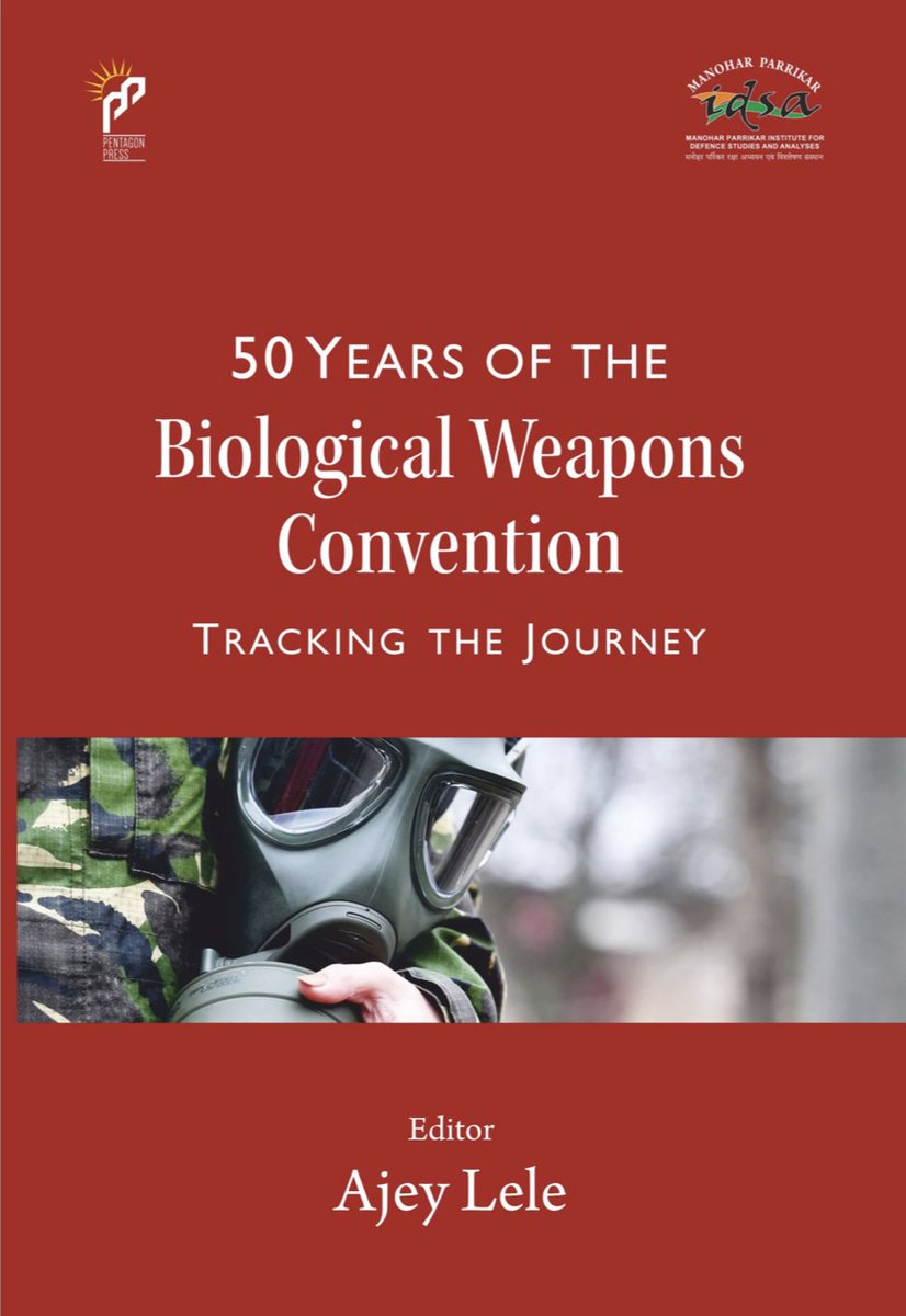 BMrinmayee's tweet image. #BookAlert: 50 YEARS OF THE BIOLOGICAL WEAPONS CONVENTION: Tracking the Journey, Dr. Ajey Lele (Editor), Pentagon Press, 2025. Delighted to share my contribution: Chapter 9: The Biological Weapons Convention at 50: Emerging Technological Challenges, Historical Lessons, and…