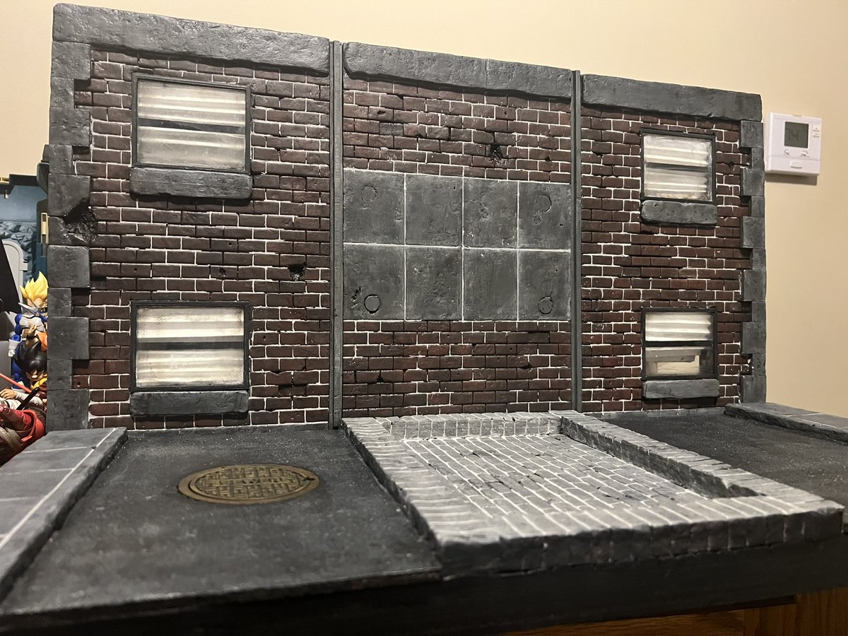___westie's tweet photo. Going to not limit myself to posting art on one platform anymore so here’s some things I’ve made. I take commissions and I’m looking to build more dioramas, props, and miniatures. I do 3D printing and work with foam and found materials. https://t.co/wzMdUxgrd4
