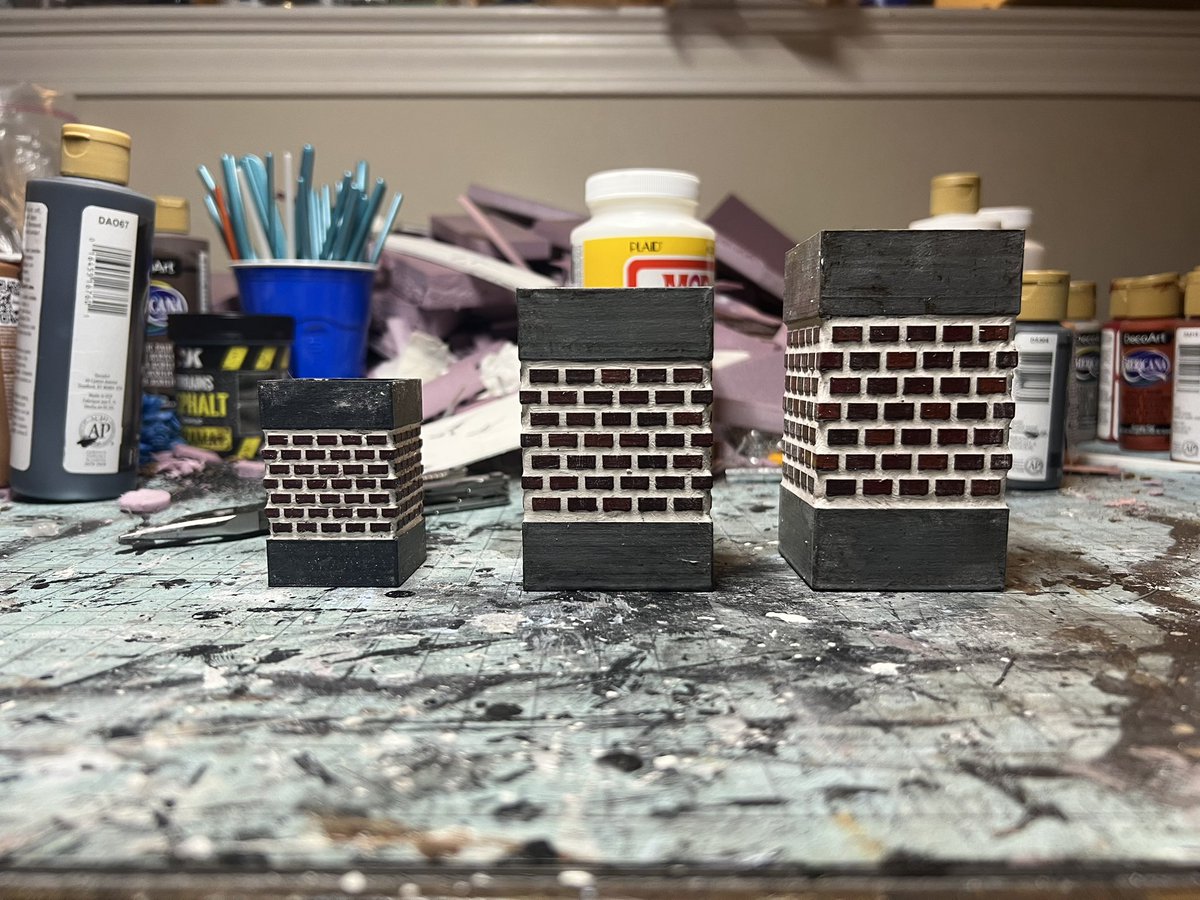 ___westie's tweet photo. Going to not limit myself to posting art on one platform anymore so here’s some things I’ve made. I take commissions and I’m looking to build more dioramas, props, and miniatures. I do 3D printing and work with foam and found materials. https://t.co/wzMdUxgrd4
