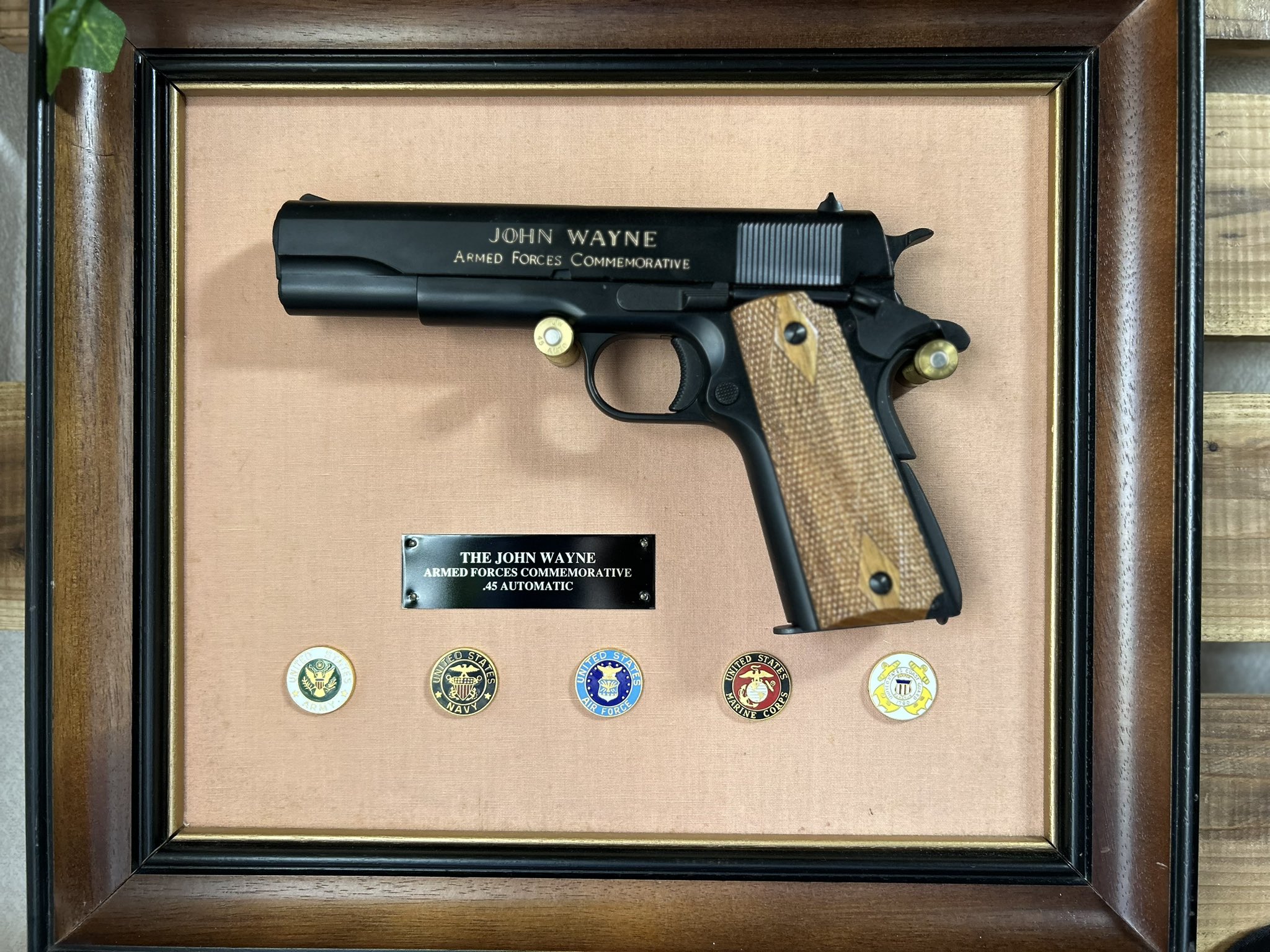 ジョンウェイン軍隊記念モデルガン・フランクリンミント