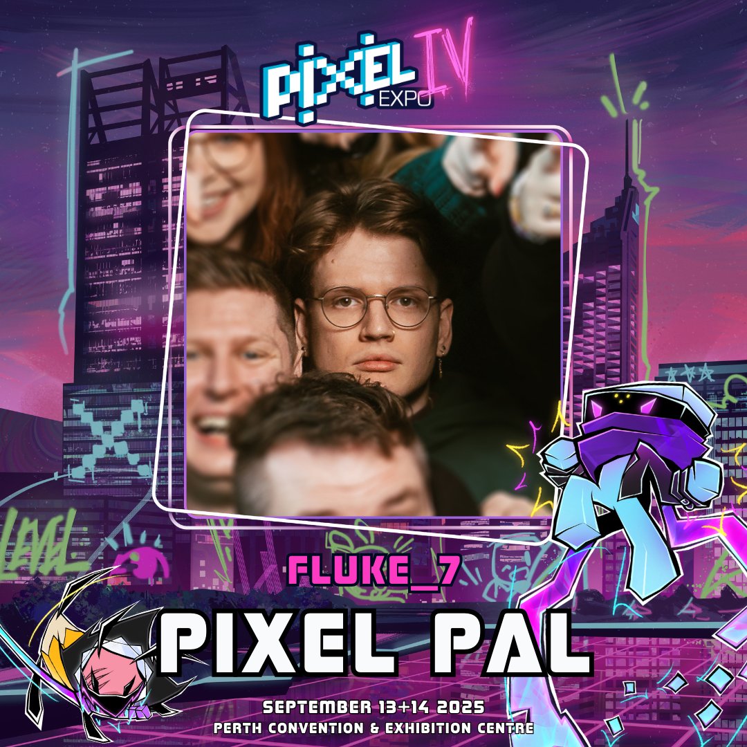 Those who use my code get a kiss from <a href="/pavlovaface/">PAV🍍</a>  😘<a href="/MyPixelExpo/">Pixel Expo</a> 

FLUKE7 for $10 off ticket prices (except for VIP)! simpletix.com/e/pixel-expo-2…