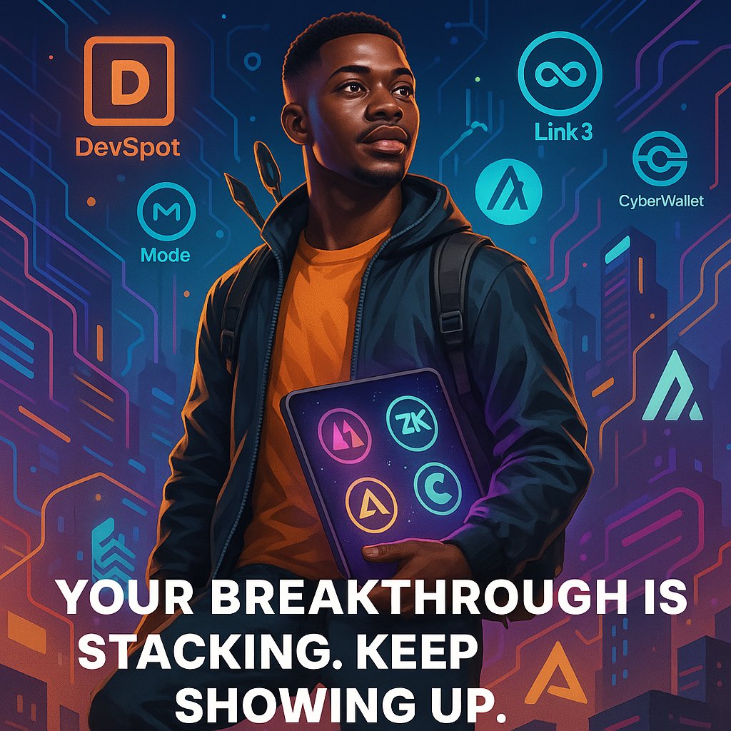 Topfanman's tweet photo. Nobody tells you how hard the beginning of Web3 is:
→ You’re broke
→ You’re unknown
→ You’re figuring it out in real time
But every DM, every tweet, every space you join…
It compounds.
Keep showing up. Your breakthrough is stacking.
#AlphaPost #Web3 #PELP https://t.co/Fd25THteeE