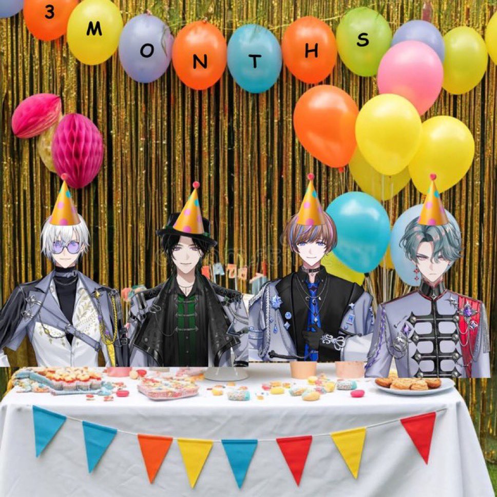 ITS THEIR THREE MONTH BIRTHDAY