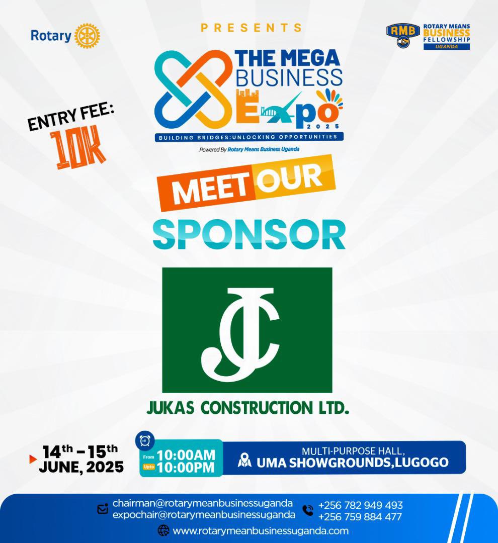 RotaryMeansBusiness Fellowship (@rmbuganda) on Twitter photo 🔥🔥🔥Meet our esteemed partners🔥🔥🔥🔥
<a href="/GophTech/">Goph Technologies</a> <a href="/HenrobHospital/">Henrob Hospital Zzana</a> <a href="/PearlMarinaUG/">Pearl Marina Estates</a> @jukasconstructionltd
Thank you!!!!! 🔥🔥🔥Meet our esteemed partners🔥🔥🔥🔥
<a href="/GophTech/">Goph Technologies</a> <a href="/HenrobHospital/">Henrob Hospital Zzana</a> <a href="/PearlMarinaUG/">Pearl Marina Estates</a> @jukasconstructionltd
Thank you!!!!!