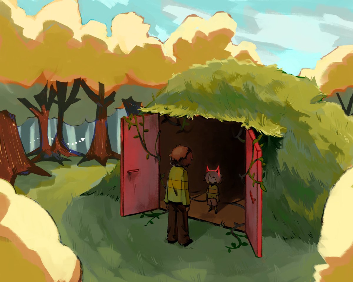 ...you left it here #DELTARUNE