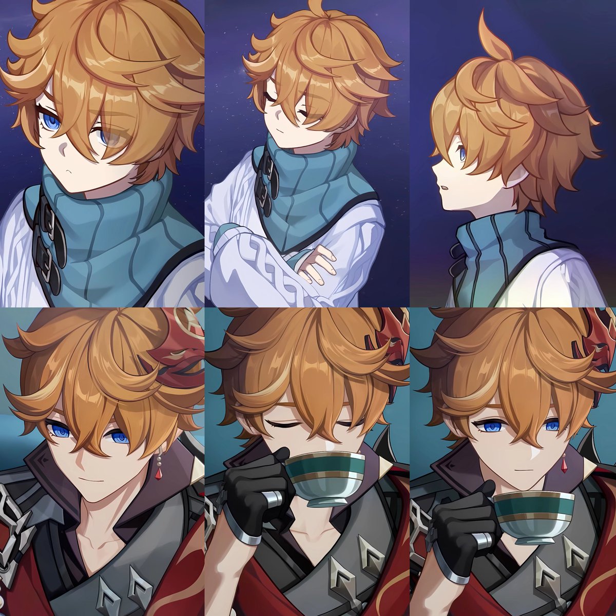 You don't know how long I and others have waited for a glimpse of baby Ajax. I've loved him for almost 5 years, I am shaking right now