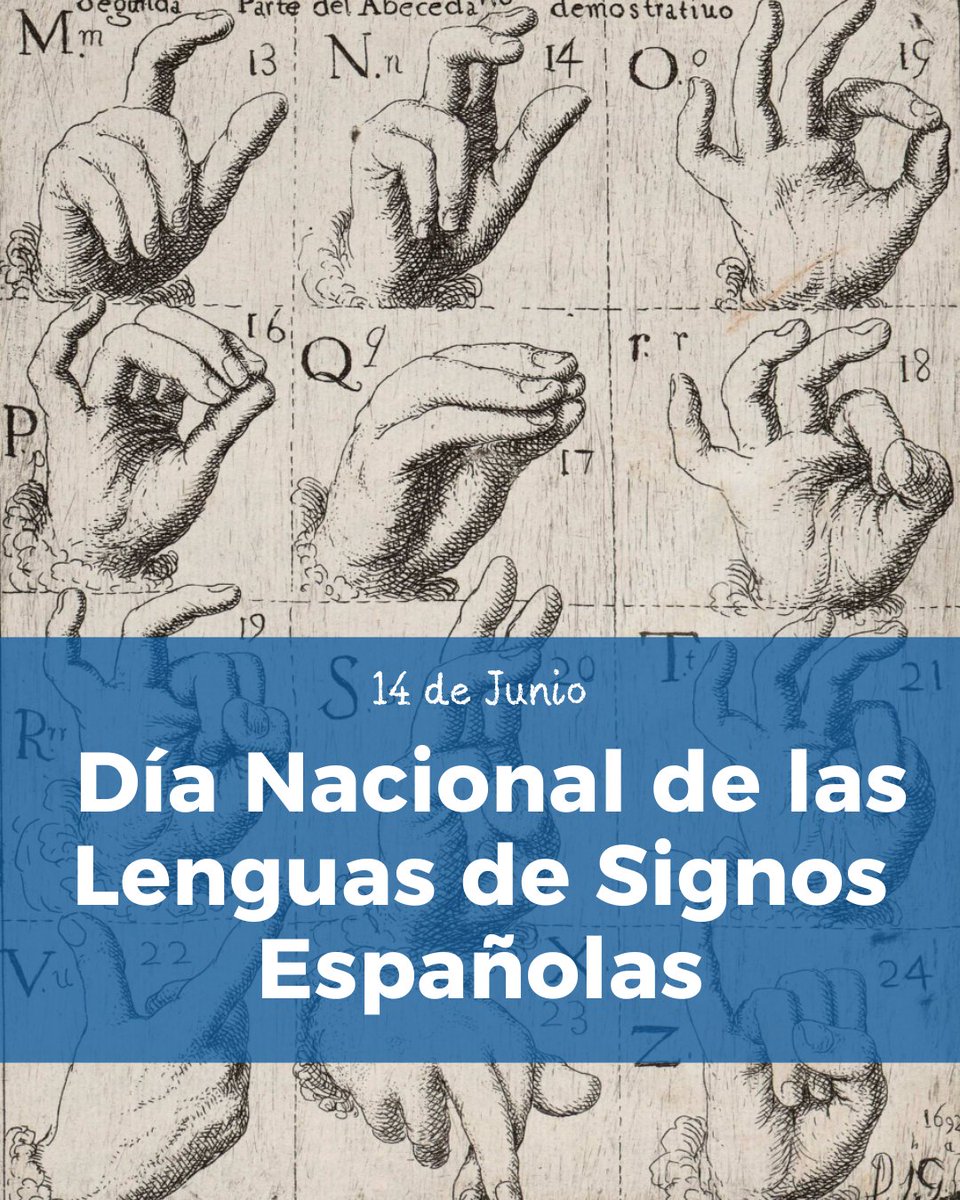 📅 Hoy es el Día Nacional de las Lenguas de Signos Españolas, una ocasión para reconocer el valor de una lengua que ha sido esencial para la inclusión y participación de las personas sordas a lo largo de la historia. ⬇️⬇️⬇️