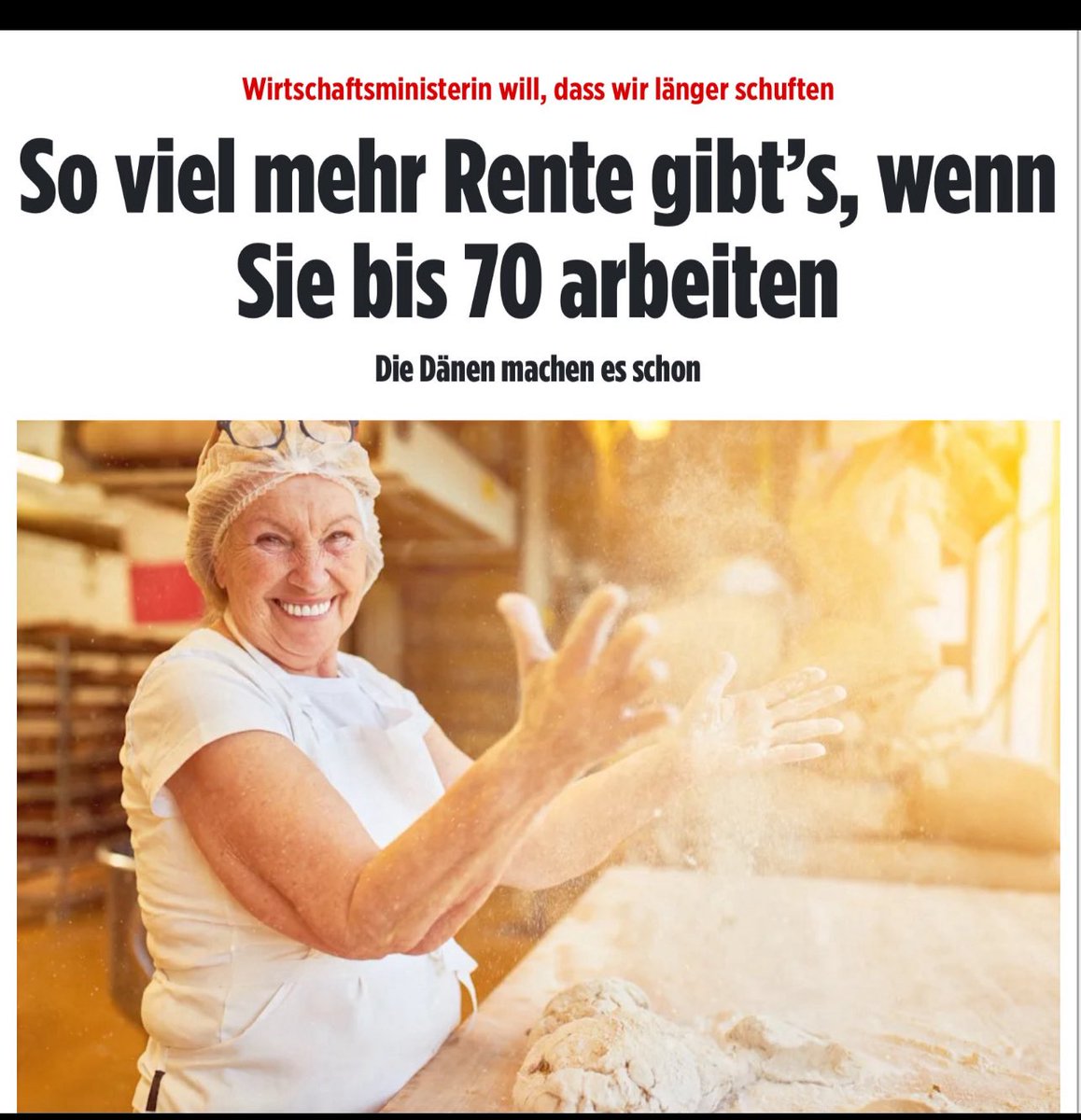 How it started, how it's going:

2020-2023: Menschen ab 60 sind vulnerablen Gruppe.

2025: Menschen ab 60 können gefälligst weiterarbeiten.