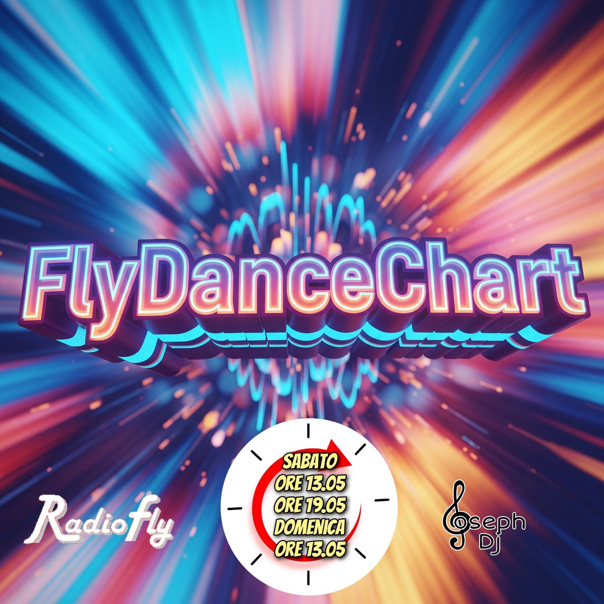 JosephDeejay's tweet photo. #FlyDanceChart con #JosephDj 🎙in onda sab h. 13.05 ~ 19.05 e dom h. 13.05  su 📻#RadioFly FM 98.5 - 106.1 (Ar) DAB (Ar,Si,Fi,Po,Pt) https://t.co/1VtbAb4uJ3 ~TuneIn #disco #dance #radio #dj #chart #musica https://t.co/awvEldLgQa