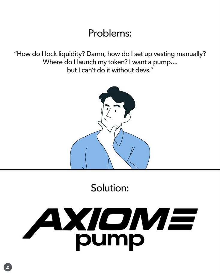 🧠 "How do I lock liquidity? What about vesting? Devs?!" 😩
💥 Stop stressing. Start launching.
🚀 Axiome Pump is your no-code token launchpad.
📦 Lock liquidity, vest tokens &amp; go viral — no devs needed.
#CryptoLaunch #AxiomePump #DeFiMadeEasy 🪙🔒⚙️🎯📈🔥