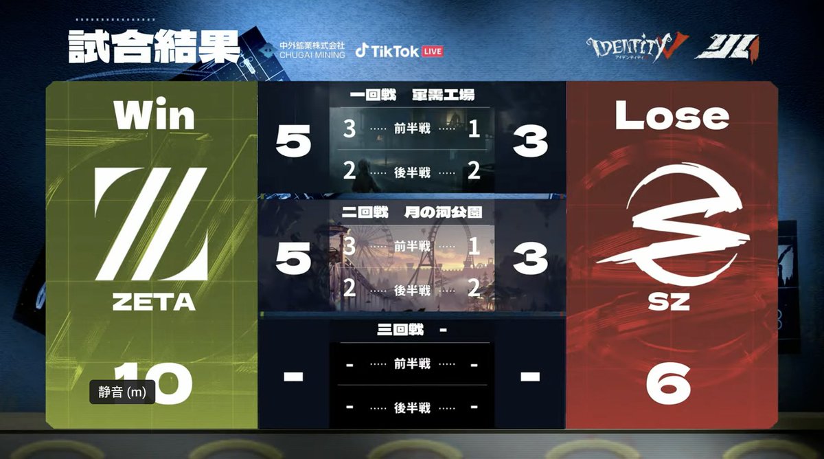 第五人格IJL Passions for V · 2025 Summer🌻 レギュラーシーズンDay5