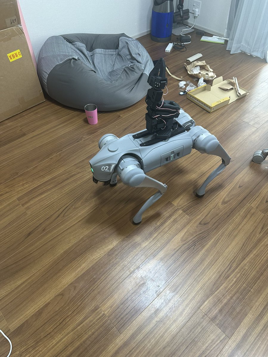 ig4ry0's tweet image. 自宅会場
 #LeRobotWorldwideHackathon