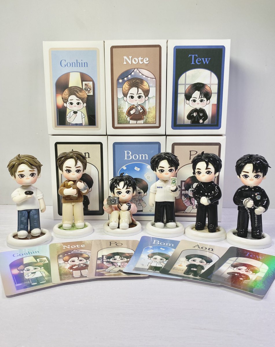 just_yukira's tweet photo. I couldn’t make it to this year’s birthday event, so I made a little something special—a custom blind box with all the characters you’ve portrayed so far.

Wishing you even greater success and more amazing roles ahead.
Let’s keep going on this journey together for a long, long time.
I’ll always be here supporting you, na. @EstRvp

EST BD 2025
#SpreadLoveWithEst
#est_rvp