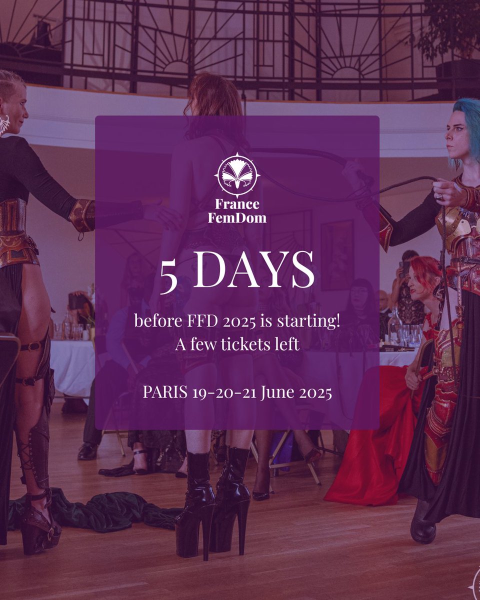📢 5  DAYS before FFD 2025 is starting!

Join us for this edition in Paris, 19-20-21 June 2025. 
👉 Link in bio for tickets &amp; infos