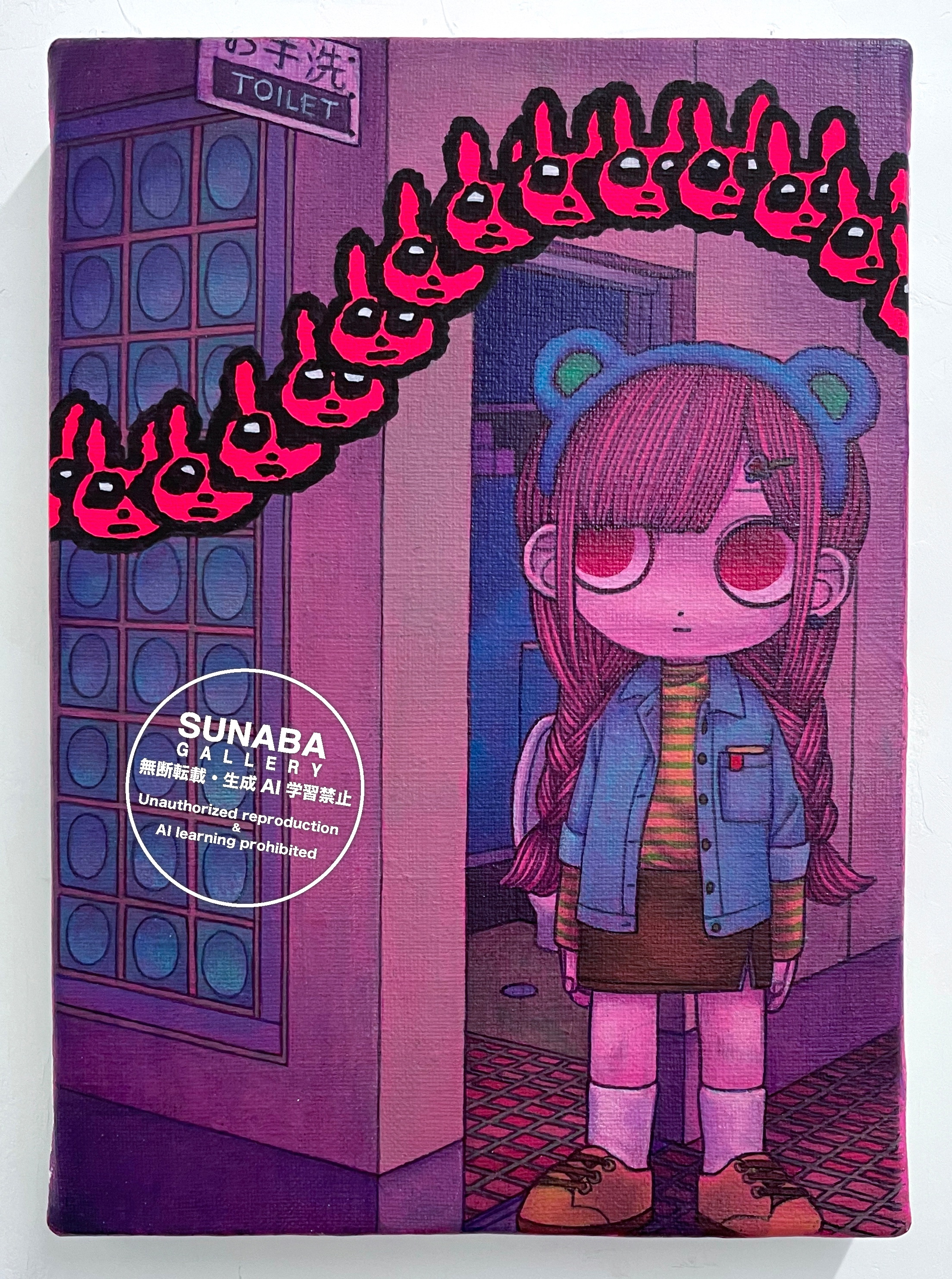吉田有花 | 個人37 455mm×333mm／acrylic on canvas #art