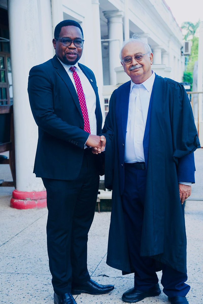 This is Prof Emeritus, Issa Shivji , thé lead counsel on pro bono basis in Onesmo Olengurumwa vs Attorney General (Civil Appeal No. 134 of 2022), which decision was delivered on 13th June 2025. Prof Issa amejitolea bila malipo pamoja na wengine kuhakikisha  tunaungana kulinda