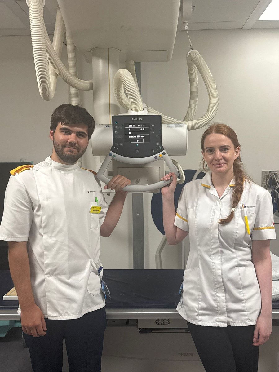 Congratulations to our 2 Apprentice Radiographers, Helen and Josh, who have smashed their year 1 exams. A massive well done from all in Imaging 👏🏻👏🏻