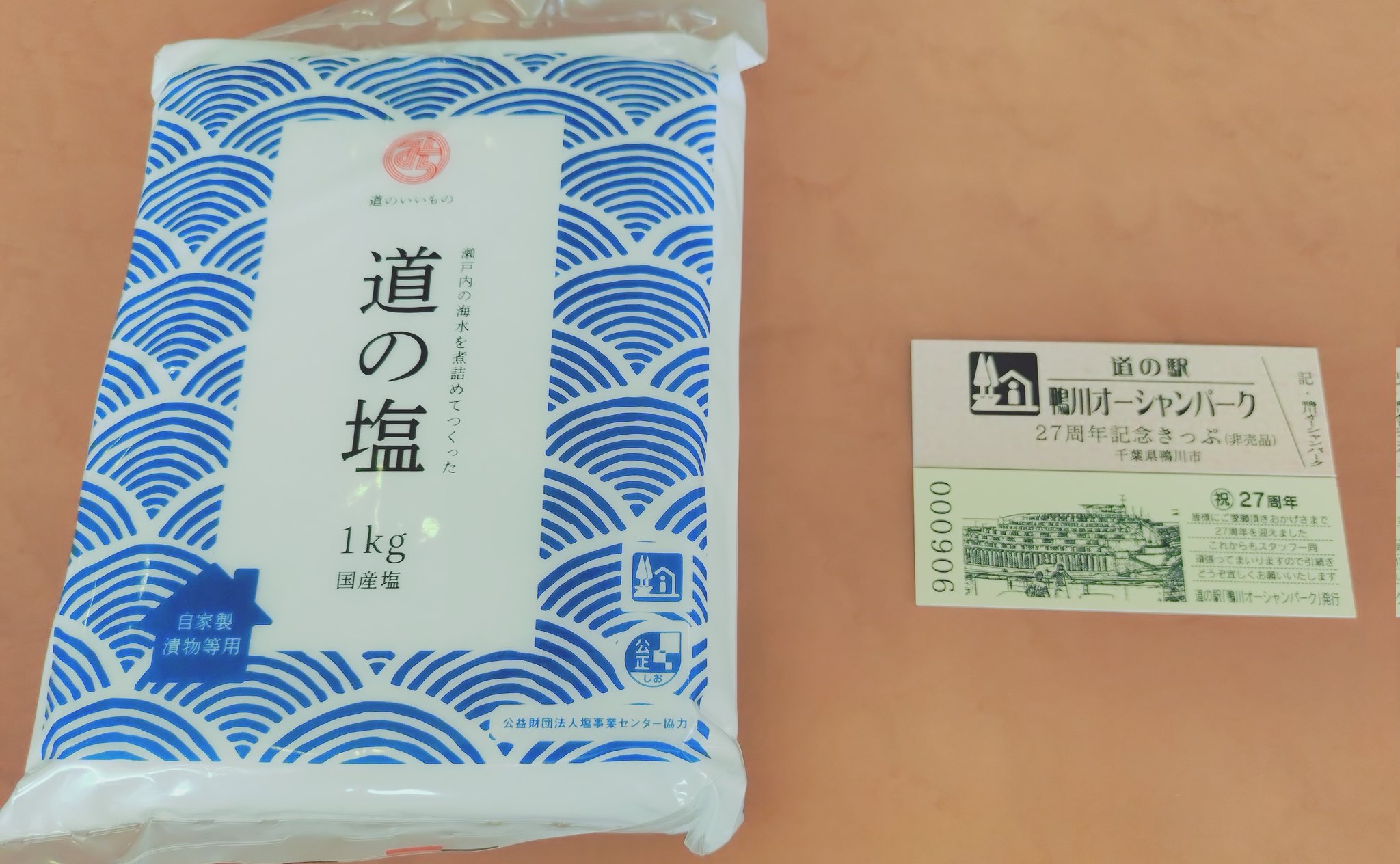 道の駅特別記念きっぷ（神奈川県/茅ヶ崎市）他新規発行 道の駅特別記念きっぷ（神奈川県/茅ヶ崎市）他新規発行
