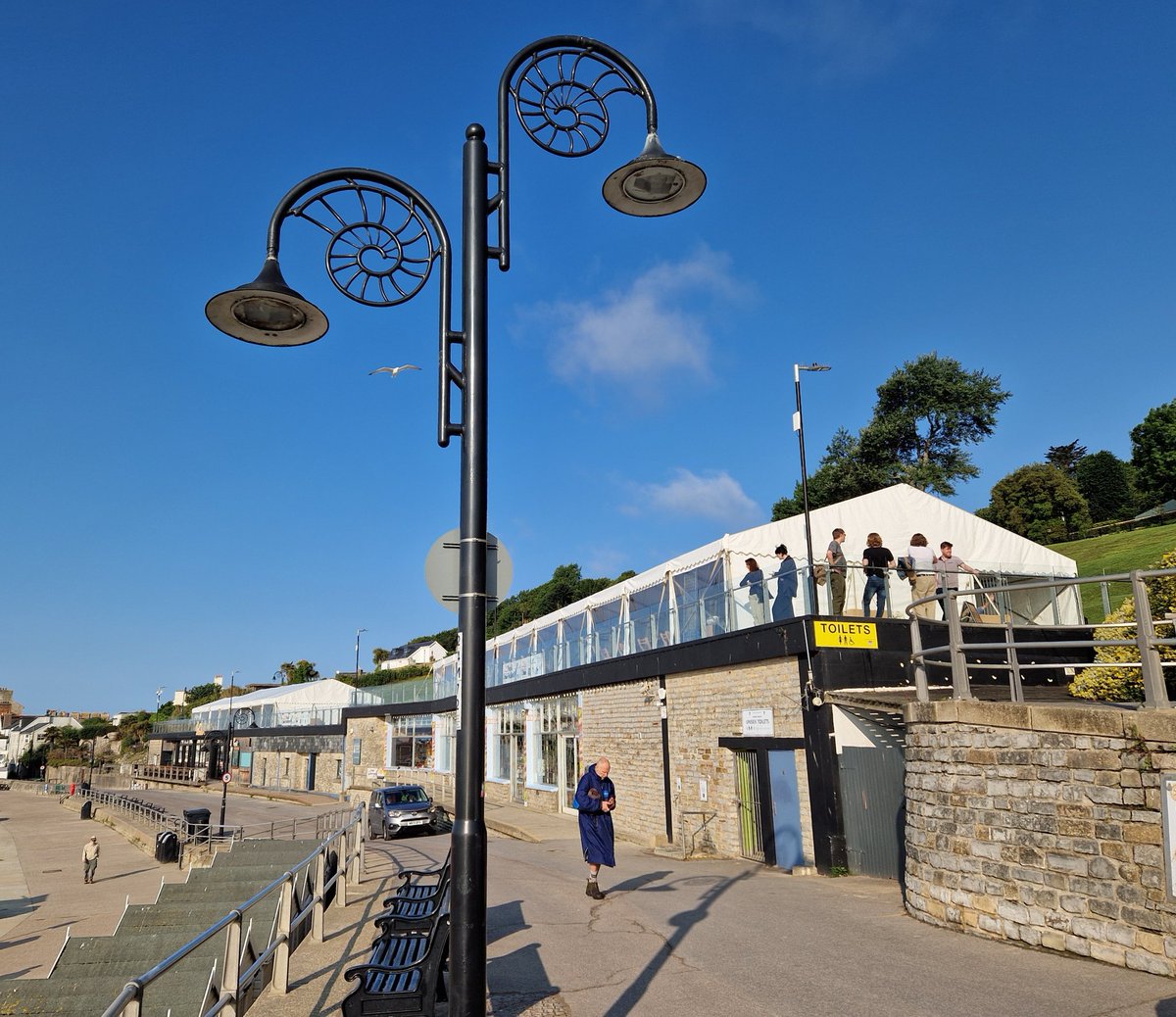 TetZoo's tweet image. #LymeRegis #FossilFestival day 1