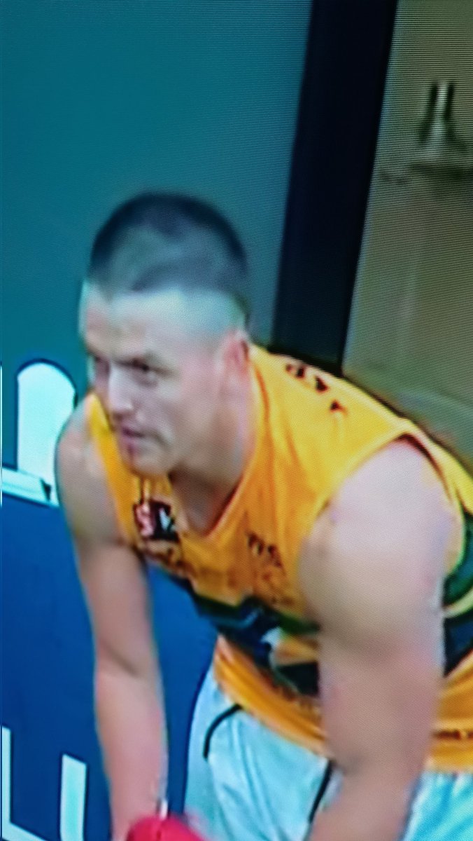 Jimmy Rowe with a dirty cut...