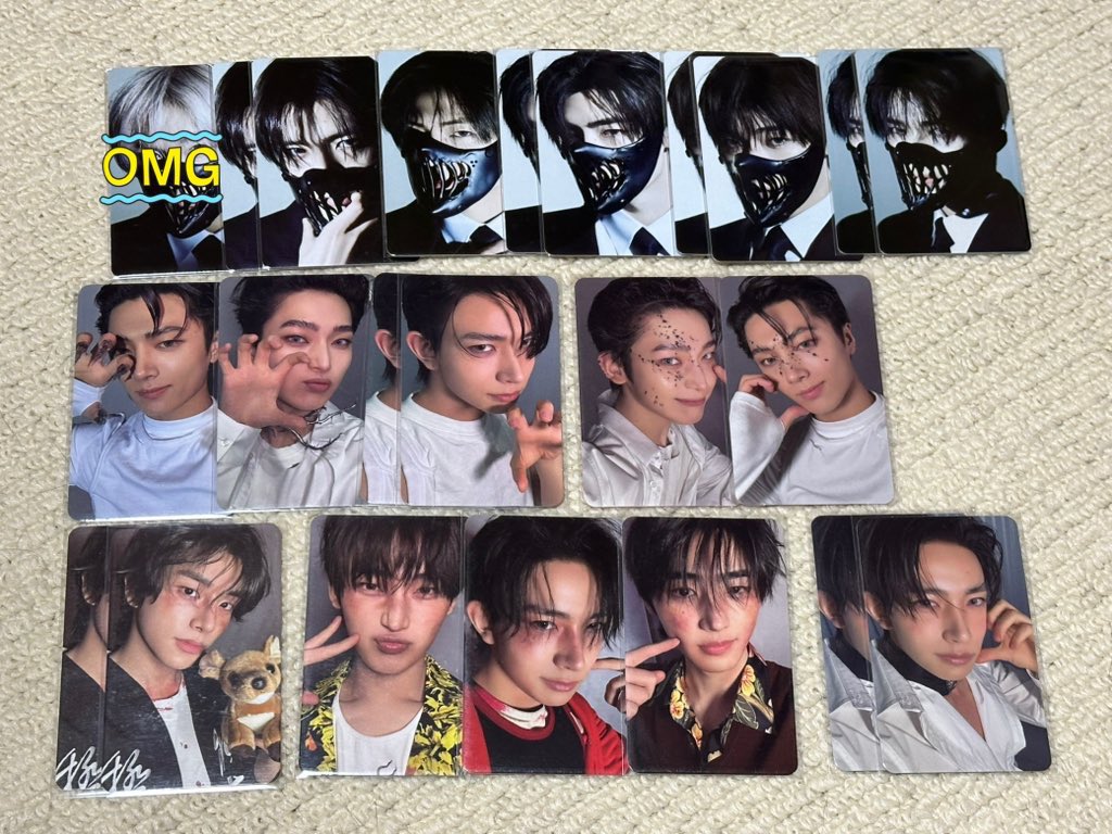 __tmzwm_stay_'s tweet photo. enhypen トレカ 交換

譲）1枚目（特典←→特典）
求）2.3枚目ジェイク
又はmakeトレカ（🐹・😼・🐧・🦊）
3枚目は特典とでも可🙆‍♀️
同異種🙆‍♀️
（1枚目特典🦮所持のため異種トレカ求）

味の素スタジアム初日手渡し可能な方
まとめて交換して下さる方優先
郵送可です

お気軽にお声掛けください🙇‍♀️ https://t.co/e2TV8uvis4