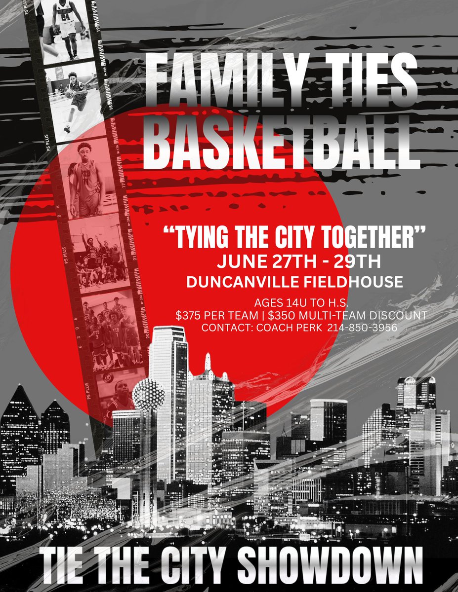 Come join us as we "Tie the City Together" June 27th - 29th.