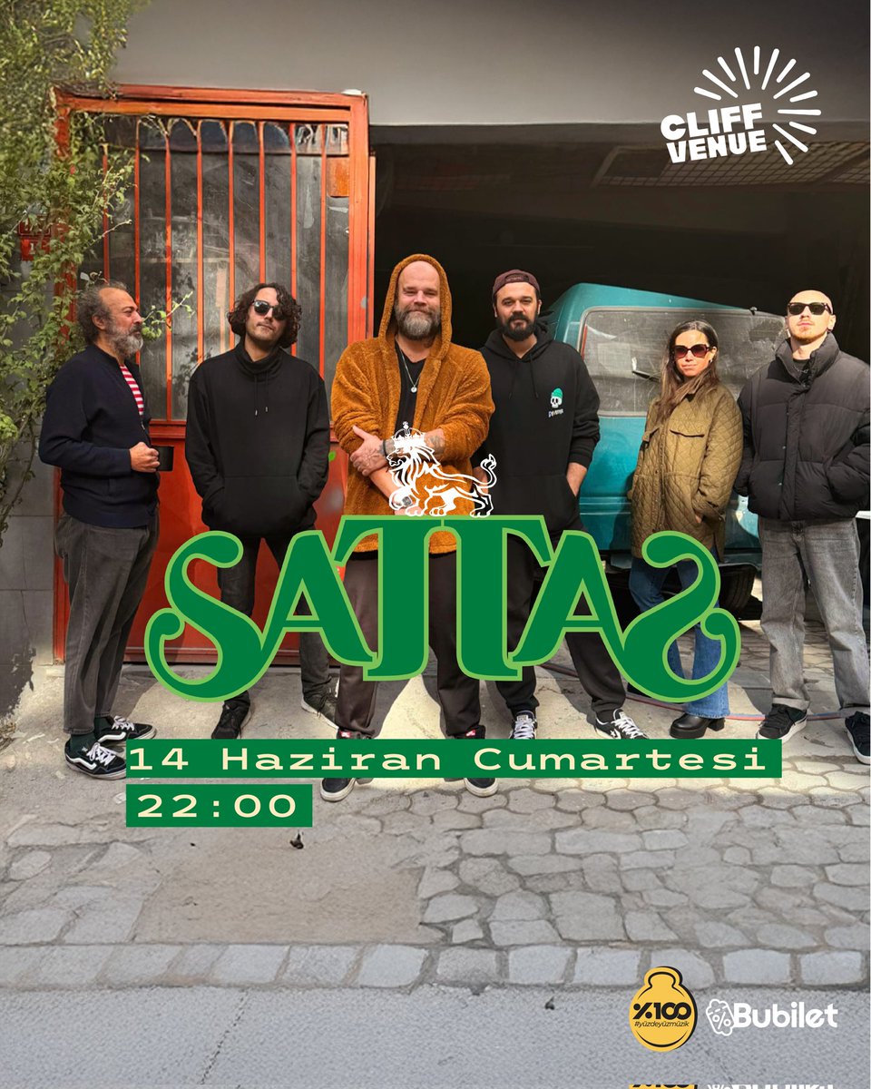 Bu gece İZMİR'de biraz olay çıkarabiliriz. Cliff Venue'de görüşürüz.🖤❤️💚