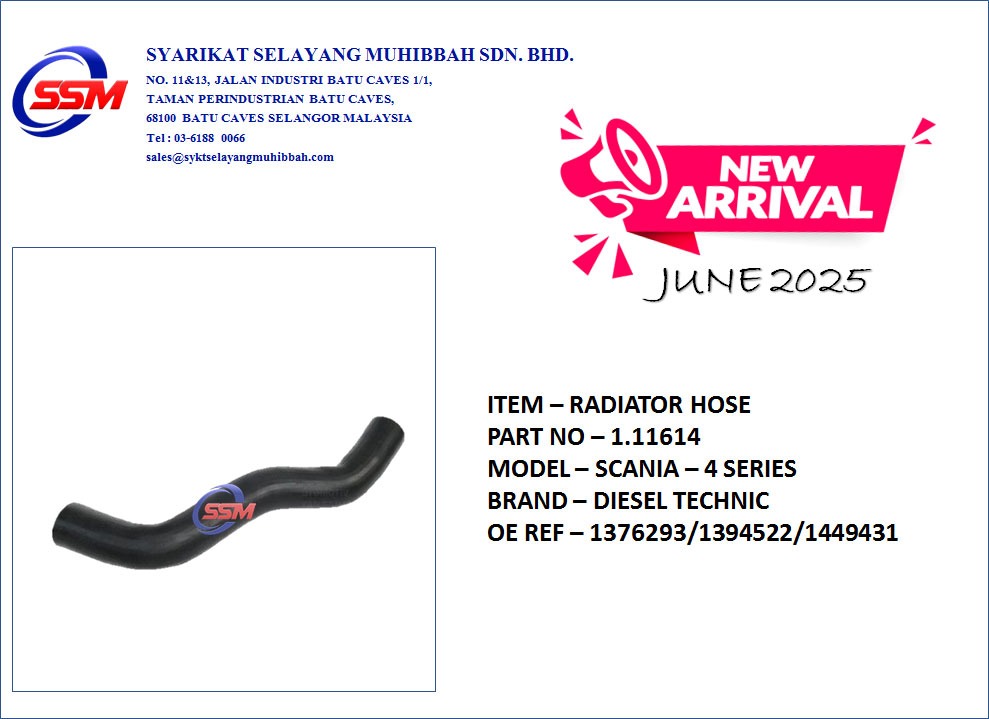 ssm_spareparts's tweet image. 📦 June Update: New Stock In!
More new parts just arrived–by Diesel Technic!
📩 DM us for the PDF catalogue
🎥 Full video drops end of month
🎊 40th Anniversary Campaign still on!
✅ No Fakes. No Gimmicks. Just Quality.
📞 03-6188 0066
#TruckParts #DieselTechnic