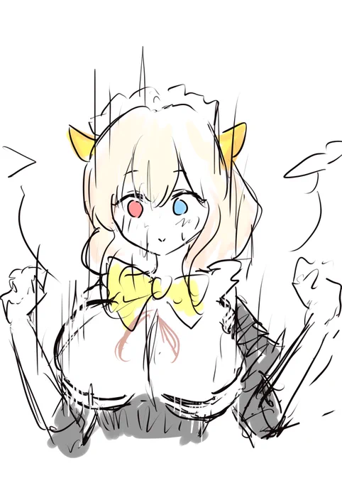 カクカクするイデアルの落書き