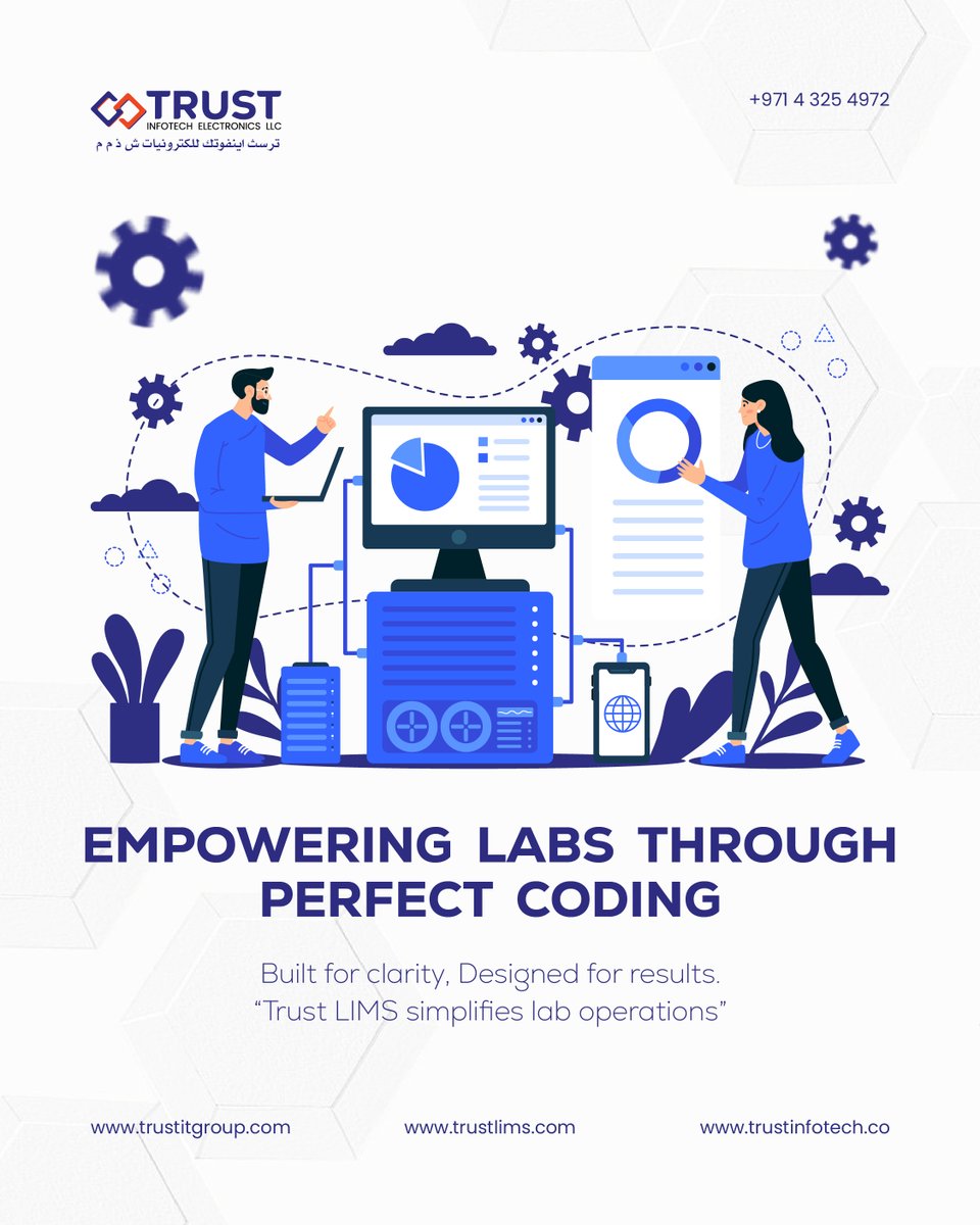 TrustInfotech's tweet image. Empowering Labs with Precision 🔬
Perfect Code. Clear Design. Real Results.

✨ Trust LIMS makes lab operations seamless and smart.

#TrustLIMS #LabAutomation #SmartLabs #GrowBusiness #LIMSSoftware #TrustInfotech