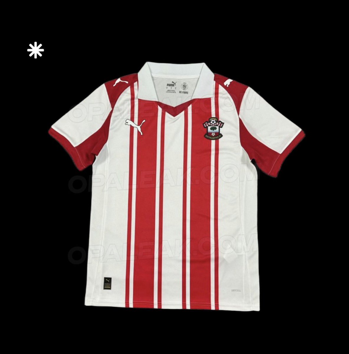 SaintsExtra's tweet photo. 🚨 NEW LEAK: Southampton’s 2025/26 home shirt (without sponsor) #saintsfc @opaleak https://t.co/GBXIICSveS