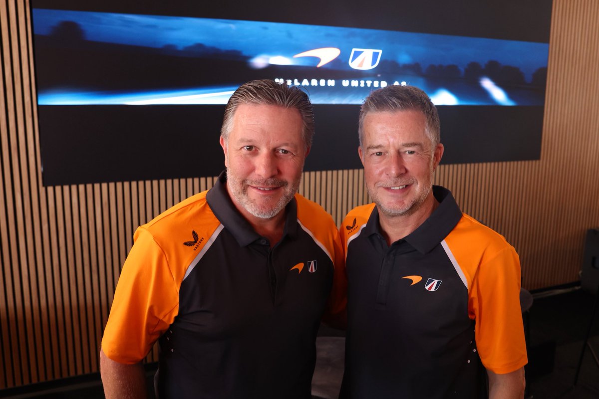 A very proud moment. The news is out. Hypercar, here we come 🧡 #McLarenUnited #WEC #LeMans24