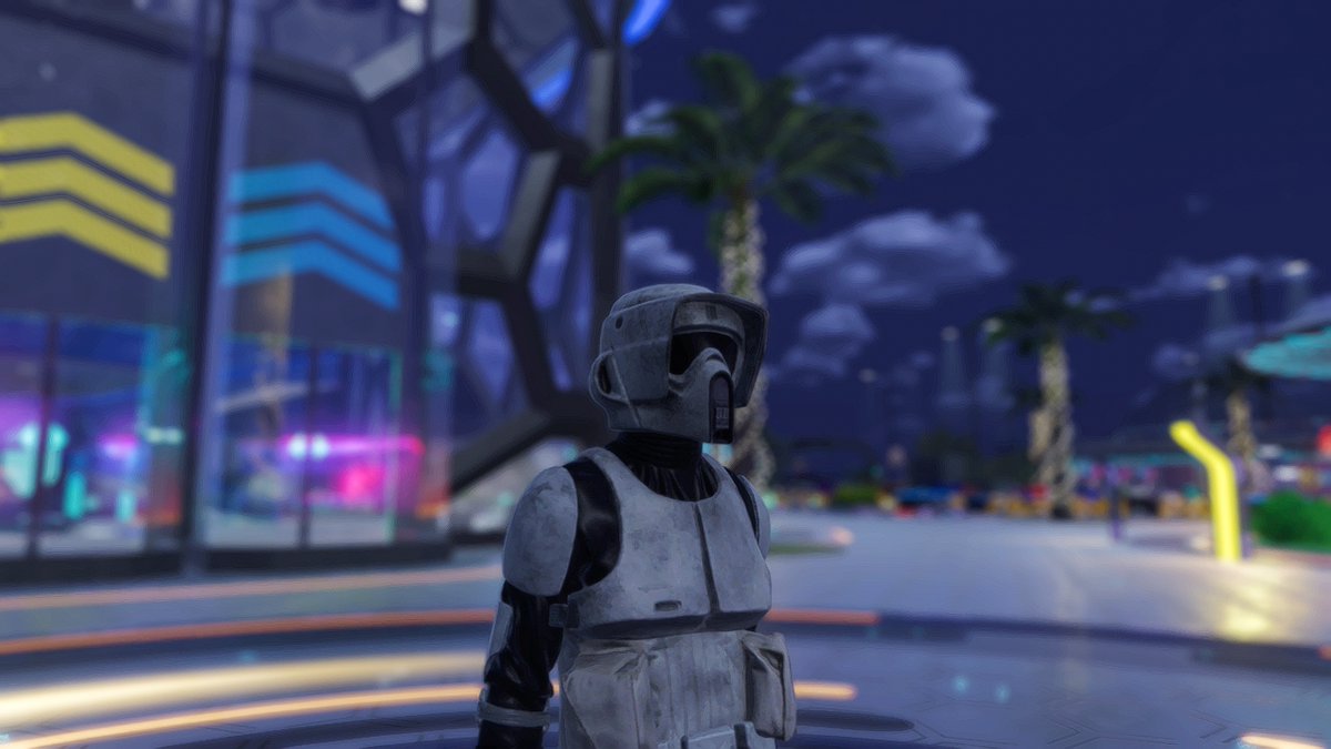 Dropped into #VR inside <a href="/SomniumSpace/">Somnium Space</a> with my new Scout Trooper - visor polished, circuits humming, ready to patrol the far edges of the #Metaverse.

From Endor to the edge of imagination. This is the way. 🛰️💥 
 
Read how it came to life: somniumtimes.com/2025/06/13/som… 

Source: