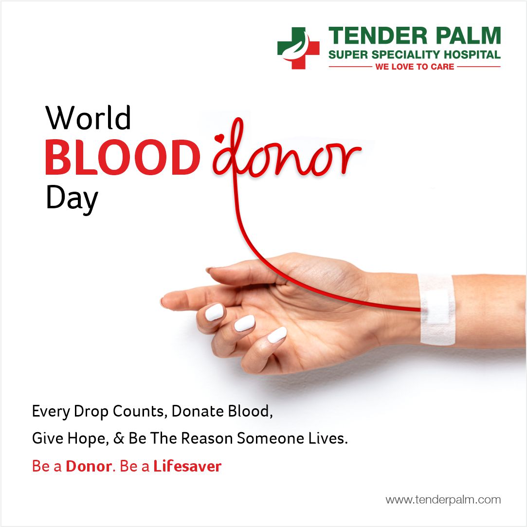 Be a hero in someone's story—donate blood, save lives this World Blood Donor Day.
