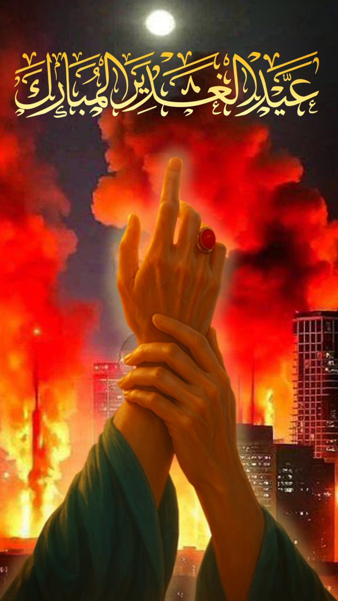 عيد غدير مبارك على جميع شيعة أمير المؤمنين عليه السلام
#عيد_الولاية