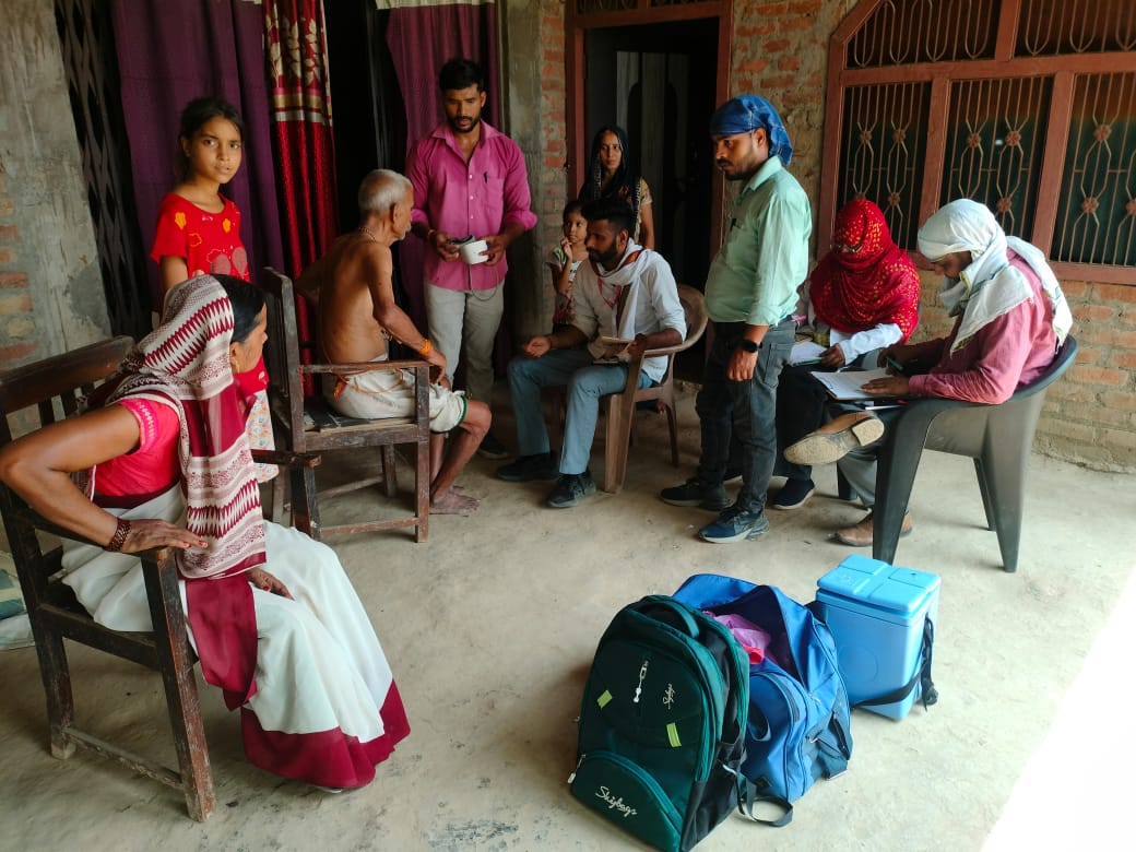 From the Field to the Files: A Population-Based Health Survey Story

👣 Everyday walking in fields…
⌨️the next buried in spreadsheets.

At first glance, they might look like any other group of people walking through the sun-drenched fields—clipboards in hand, bags slung across