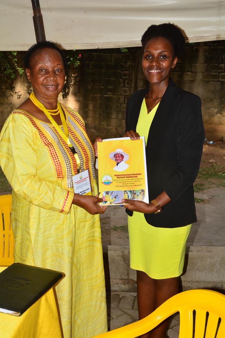 We expressed our interest for contesting under the NRM ticket  as the National Female Youth Mp 2026-2031. To address the issue of  having a Unified Youth Act for all youth structures, demanding for an Independent Youth Ministry as young people to address our concerns like