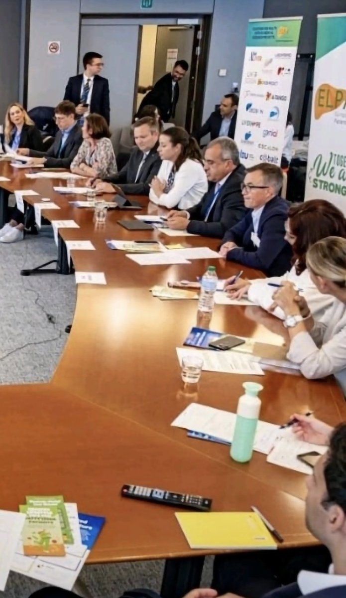🔥 🇪🇺 At the European Parliament’s landmark event “Fatty Liver &amp; NCDs: A European Policy Action”, patient voices filled the halls of power — sending a strong and passionate call for awareness, action, and real change.

David Kelly 💜  from Global Heart Hub  stressed the urgency