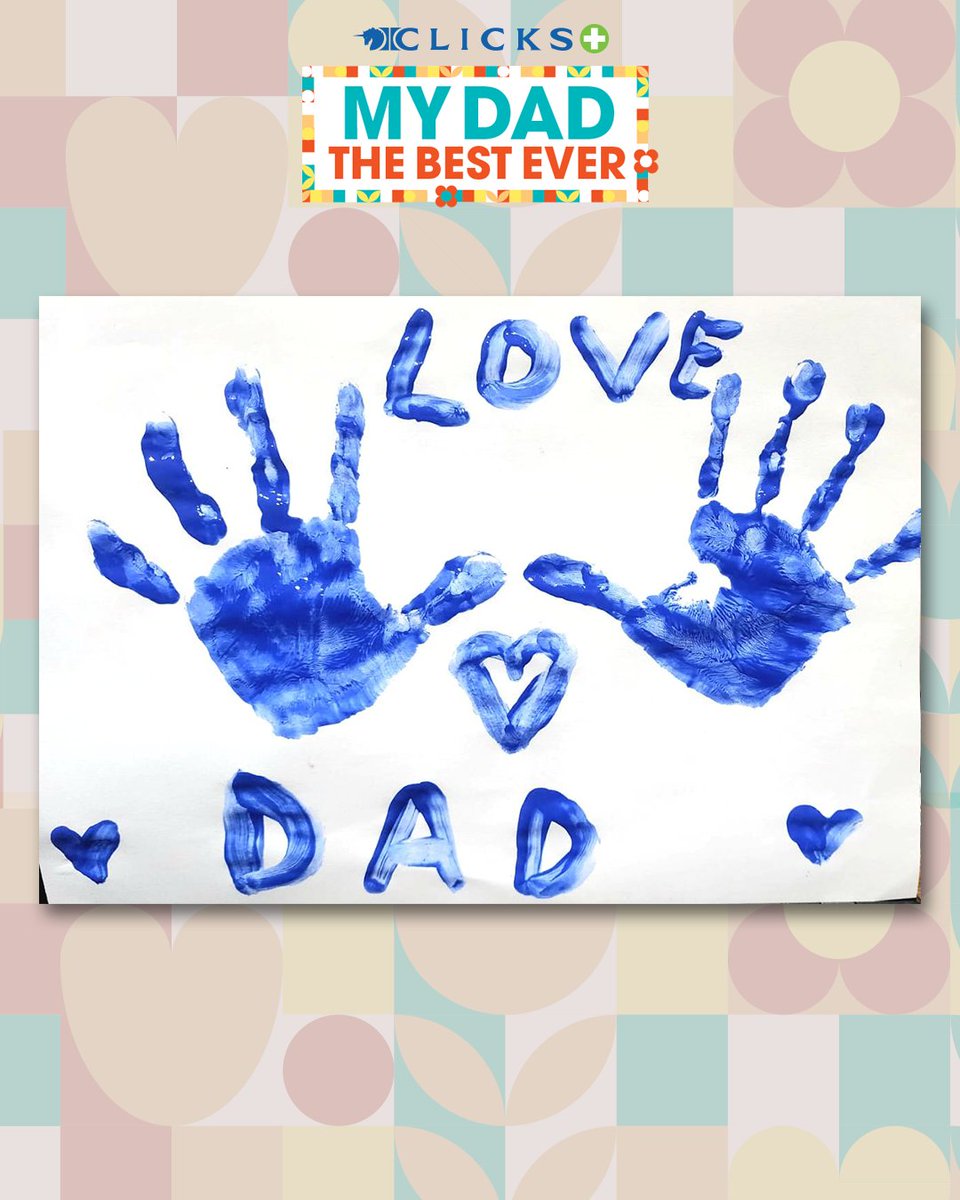 Because some messages deserve to be delivered with extra love... 💌
This Father's Day, we’re helping kids send special notes to the men who mean the world to them.

Today, Hayaat Sayed &amp; Saif Hoosain had something special to say to dad. 💙

#HappyFathersDay #FromClicksWithLove