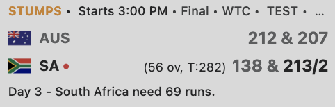 IndiaCrooks's tweet photo. Mr @cricketaakash Did #SouthAfrica really made mistake by batting first in #ICCWTC2025Final? Or its case of you misreading pitch/conditions once again?

I think SA made the right call. If they batted first, they could have gotten our for <100 on 1st day😎
#SAvsAUS #CricketExperts https://t.co/sNUGjsJIfj