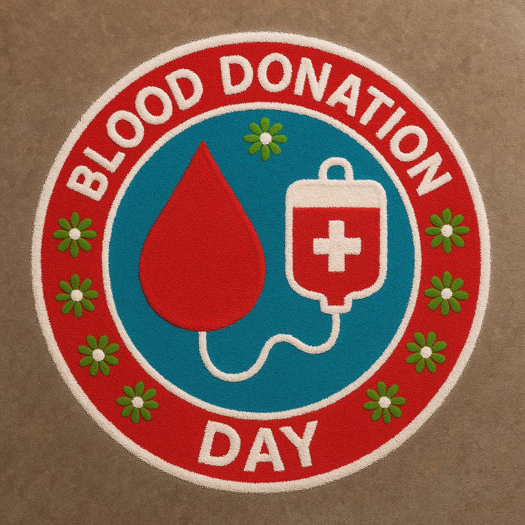 “Blood connects us all: share a blood donation, save a life.”
#blooddonarday #BloodDonationMatters