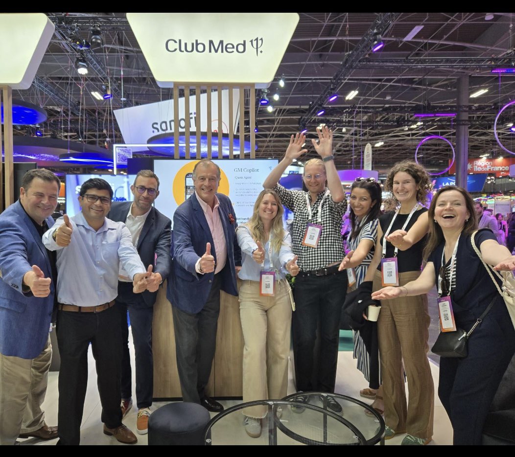 HGE et <a href="/ClubMedFR/">Club Med France</a> présents et visibles à <a href="/VivaTech/">VivaTech</a> 2025 ! Key note sur des thèmes qui nous tiennent à cœur : IA, hospitalité mais aussi éthique et humain !