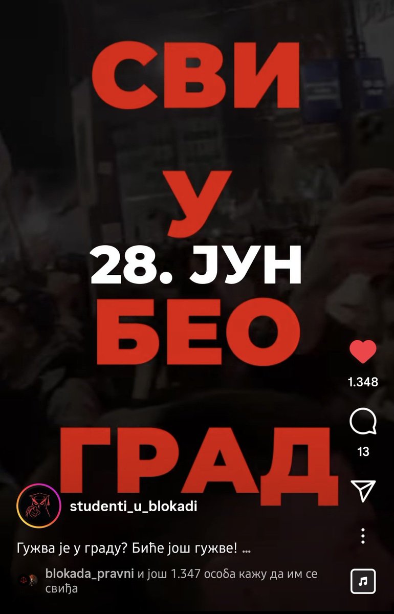 ivojinZdravkov3's tweet photo. Srbijo, Beograd zove! https://t.co/1mjpZoIBS9