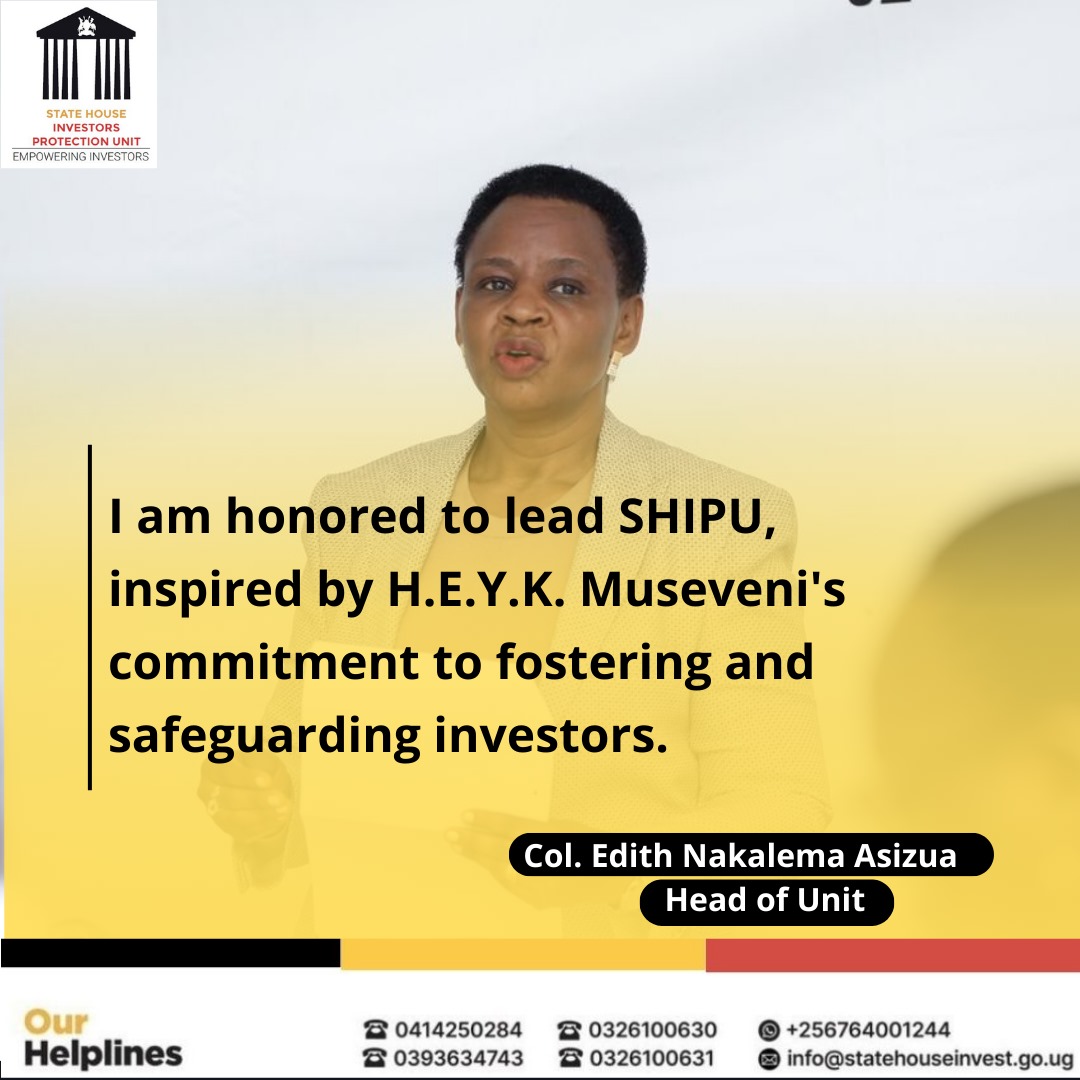 Abu100197751's tweet image. To accelerate Uganda’s tenfold growth vision in 15 years, SHIPU and EIPP are championing an enabling environment for investment — in full support of President Museveni’s development agenda. 🇺🇬📈 #InvestInUganda #ExposeThecorrupt #NationalDevelopment